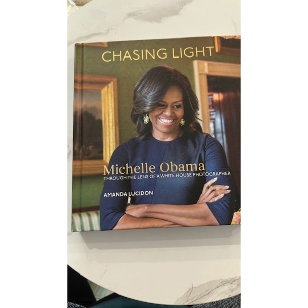 Chasing Light Michelle Obama White House Photographer Amanda Lucidon HC Book